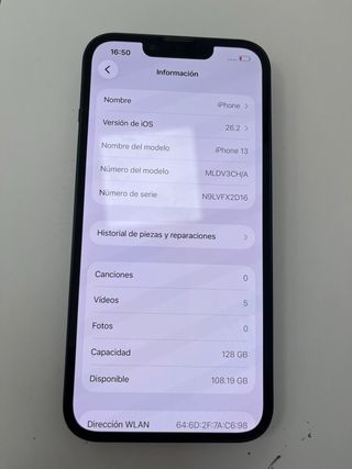 iPhone 13 128GB Negro