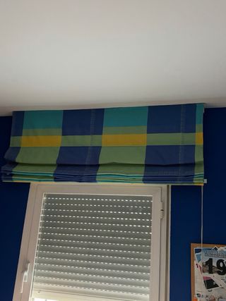 Estor dormitorio tela buena calidad