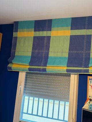 Estor dormitorio tela buena calidad