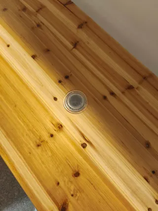 Mesa Plegable Madera Ajustable