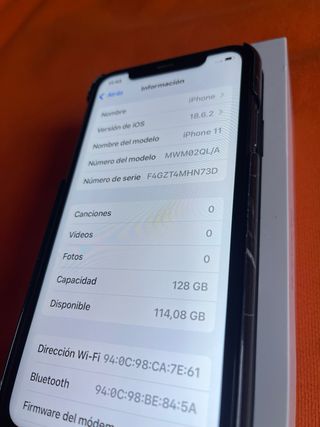 iPhone 11 128GB Negro