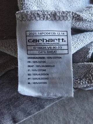 Sudadera Carhartt Gris Talla L