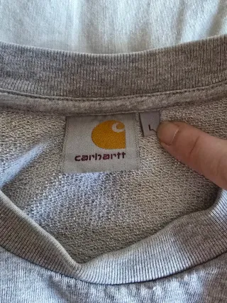 Sudadera Carhartt Gris Talla L