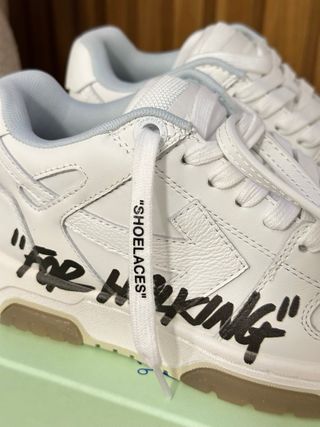 Off-White Out Of Office "OOO" Low "For Walking" Wh