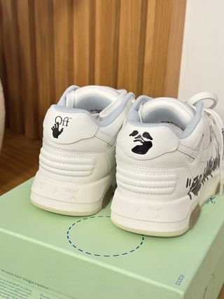 Off-White Out Of Office "OOO" Low "For Walking" Wh