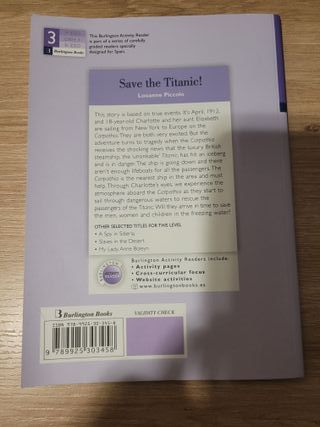 Save The Titanic! 3ºeso. Activity Readers 2019