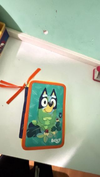 Estuche escolar Bluey