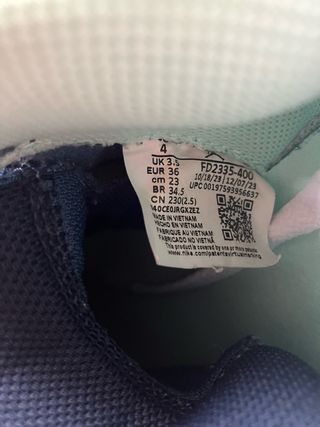 Zapatillas Baloncesto Jordan Talla 36