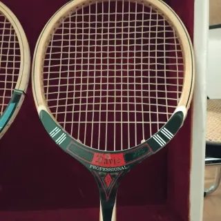 ​Lote Raquetas Tenis Vintage (Adidas, Davis, Kenne