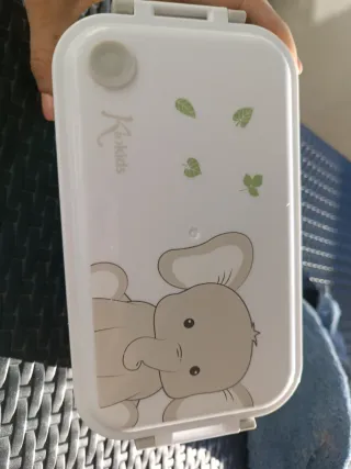 Fiambrera aluminio y plástico