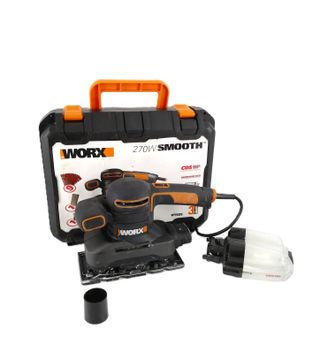 Lijadora órbital ciclónica WORX WT626 270W 2a mano