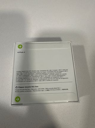 Airpods 4 Originales Apple Blancos