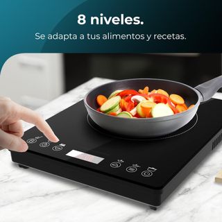 Placa Inducción Portátil 1 Fuego Full Magma