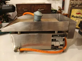 Plancha de gas profesional