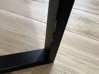 Mesa centro industrial madera y metal