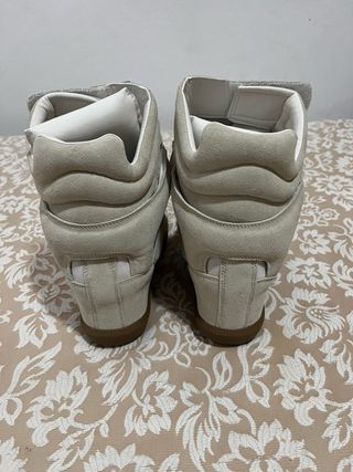 Isabel Marant Botas Beige/Blanco