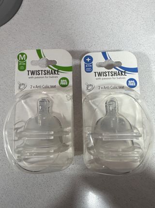 Pack Biberones Twistshake y Tommee Tippee