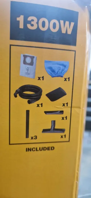 Aspirador Titan 1300W Seco y Húmedo