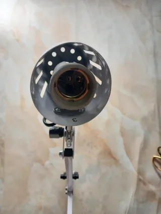 Lampada da banco snodata metallo