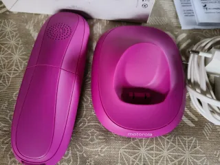 Teléfono Inalámbrico Motorola C1001LB+ Rosa