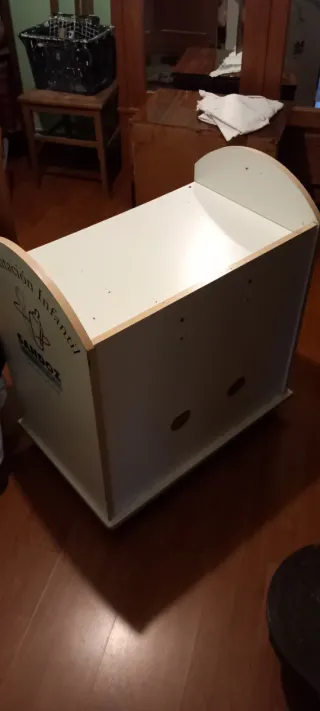 Mueble cambiador de bebé