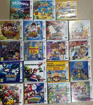 Videojuegos Nintendo 3DS con caja
