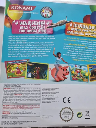 Wii Let's Party! Juego de Fiesta