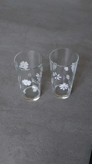 Bicchieri Mulino Bianco decorati