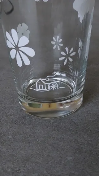 Bicchieri Mulino Bianco decorati