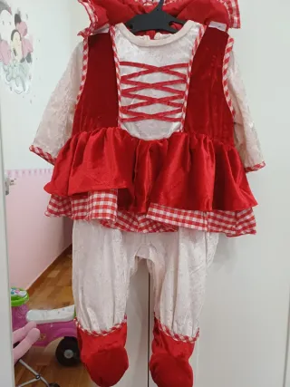 Vestito Carnevale Bambina Cappuccetto Rosso
