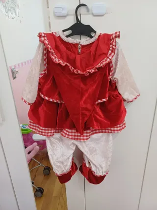 Vestito Carnevale Bambina Cappuccetto Rosso