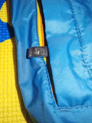 Giacca a vento K-way blu