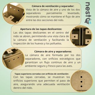 Nuevo! Nido para Agapornis Doble 2026