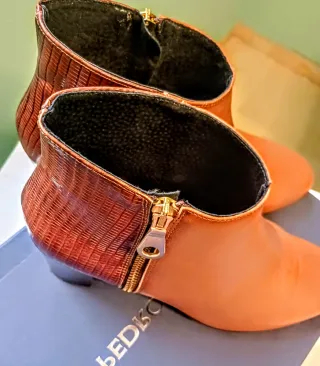 Botines Zabol Piel Talla 39