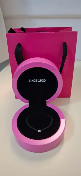 Pulsera Tous platino y diamante