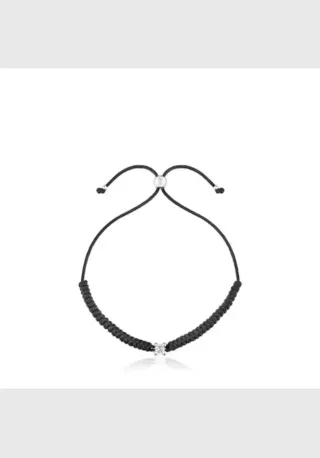 Pulsera Tous platino y diamante