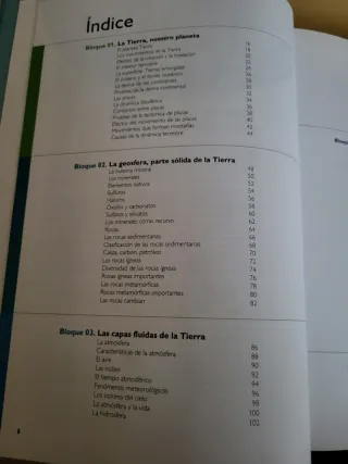 Libro Ciencias de la Tierra y del Universo.