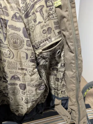 Abrigo Billabong Nieve Marrón Multicolor