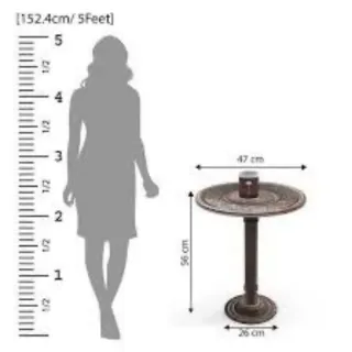 2 Mesitas auxiliar Zara Home madera tallada