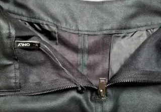 Falda polipiel negra Only Talla S