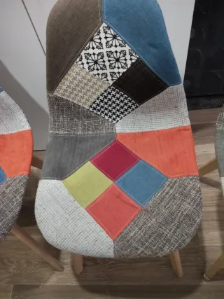 4 Sillas Patchwork Comedor