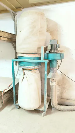 Aspirador Polvo Industrial con Motor