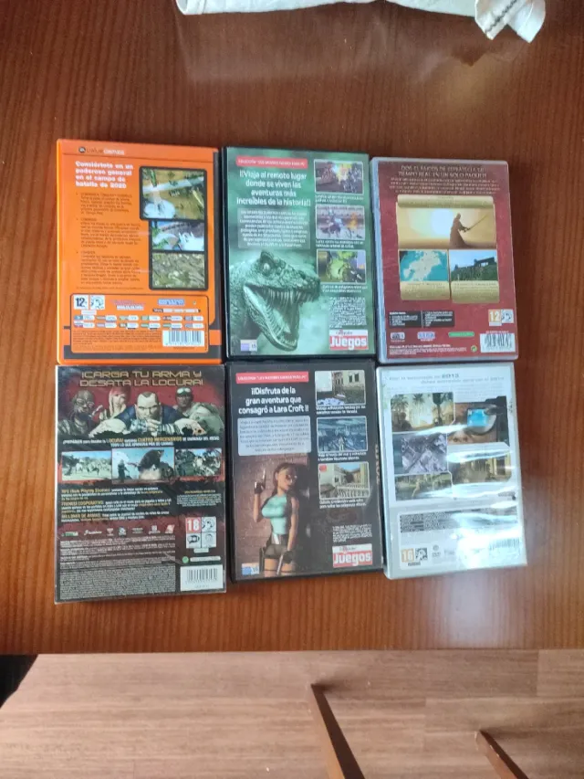Lote 7 Juegos PC .