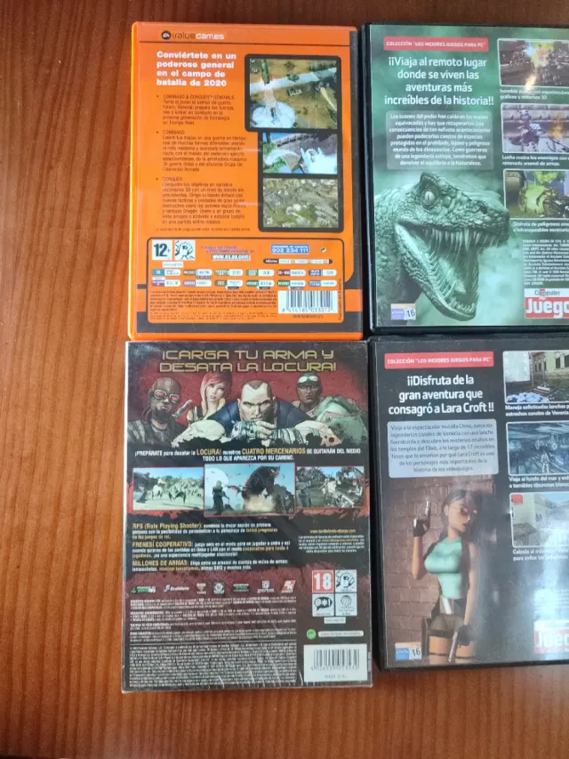 Lote 7 Juegos PC .
