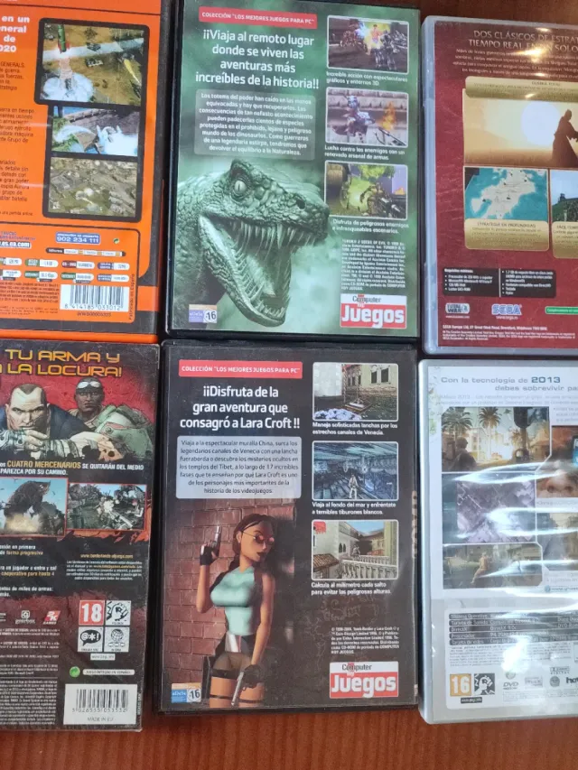 Lote 7 Juegos PC .