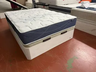 135x190 COLCHÓN FLEX PALANI 25 VISCO + CANAPÉ