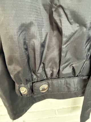 Chaqueta nylon negra capucha MICHAEL KORS talla XL