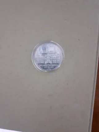 Moneda Plata Austria 2002 Johannes Kepler