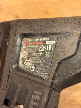 Martillo Percutor Wurth M Cube