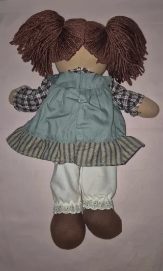 Lote 2 muñecas de tela